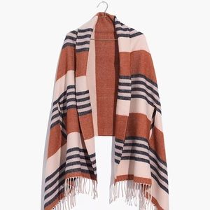 Madewell Interstripe Cape Scarf